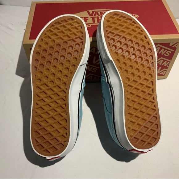 Vans Crystal Blue Unisex Canvas Slip-Ons - Picture 4 of 5